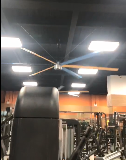 健身房降温,健身房降温设备,健身房通风,瑞泰风