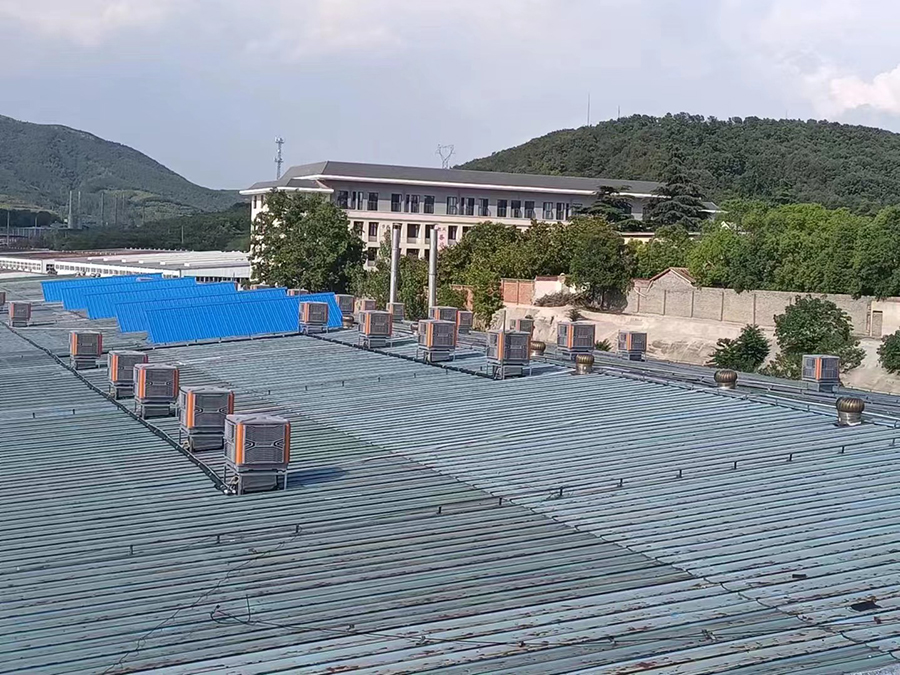 机械加工车间通风降温...